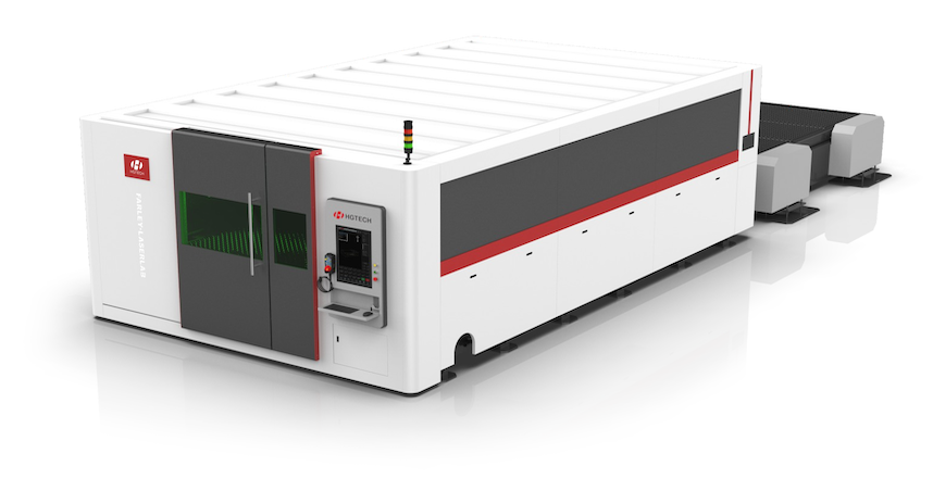 Máquina de Corte Láser con Biselado Totalmente Cerrada