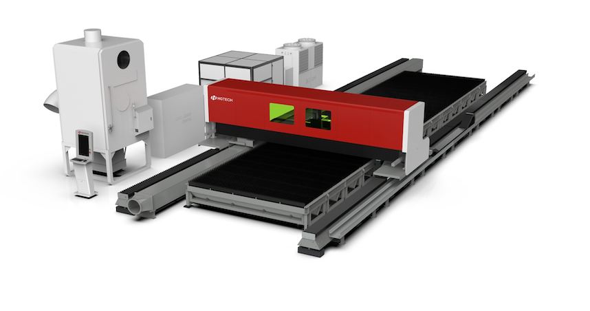 Serie WALC-F Estándar Máquina de Corte Láser Plana de Gran Formato y Alta Potencia