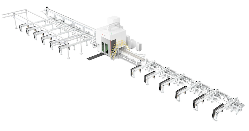 BSF Línea de Producción Automática de Corte de Perfiles