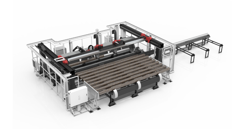 Línea de Producción de Limpieza Láser Automática de Tubos de Alta Potencia