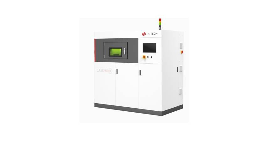 Sistema inteligente de impresión 3D de metal con láser verde para placas frías de dos fases.